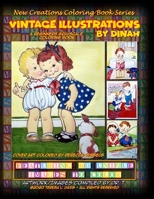 New Creations Coloring Book Series: Vintage Illustrations By Dinah 1951363299 Book Cover