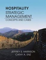 Hospitality Strategic Management: Concepts and Cases 0471478539 Book Cover