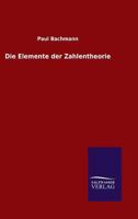 Die Elemente Der Zahlentheorie 3846007978 Book Cover