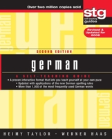 German: A Self-Teaching Guide (Wiley Self-Teaching Guides) 0471827568 Book Cover