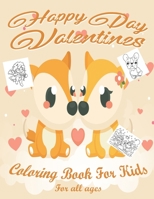 Valentine's Day Coloring Book for Kids: Lovely animals coloring books, Valentine's day coloring book, Baby books valentines day, Valentines day toddle B084B1VYSH Book Cover