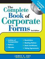 The Complete Book of Corporate Forms, Second Edition (Includes 2 CD-ROMs) 1572485078 Book Cover
