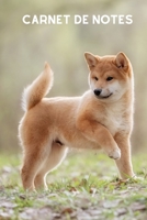 Carnet de notes: Carnet de notes chien - 120 pages lign�es - Format 15,24 cm X 22,8 cm 1673627404 Book Cover