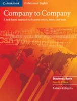 Company to Company: A New Approach to Business Correspondence in English 0521609755 Book Cover