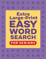 Extra Large-Print Easy Word Search for Seniors 1638074879 Book Cover