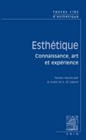 Textes Cles D'Esthetique: Connaissance, Art Et Experience 2711624331 Book Cover