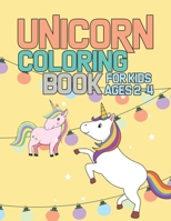 Unicorn Coloring Book for Kids Ages 2-4: Unicorns Coloring Pages with Fun and Creative 1695621360 Book Cover