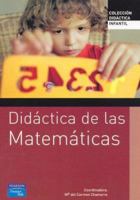 DIDÁCTICA DE LAS MATEMÁTICAS PARA EDUCACIÓN INFANT 8420548073 Book Cover