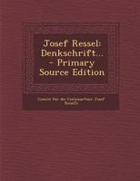 Josef Ressel: Denkschrift... B0BN9BPJPL Book Cover