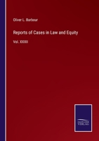 Reports of Cases in Law and Equity: Vol. XXXII 3375066627 Book Cover