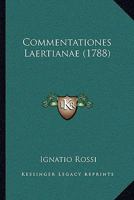 Commentationes Laertianae (1788) 1166055779 Book Cover