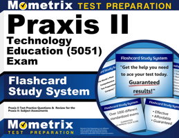 Praxis II Technology Education (5051) Exam Flashcard Study System: Praxis II Test Practice Questions and Review for the Praxis II Subject Assessments 1610727649 Book Cover
