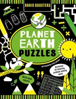 Brain Boosters Planet Earth Puzzles (with Neon Colors): Activities For Boosting Problem-Solving Skills 1953344623 Book Cover