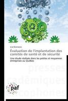A0/00valuation de L'Implantation Des Comita(c)S de Santa(c) Et de Sa(c)Curita(c) 3838178874 Book Cover