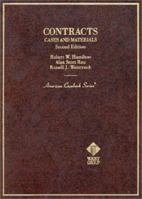 Hamilton, Rau and Weintraub's Cases and Materials on Contracts, 2d (American Casebook Series®) (American Casebook Series) 0314003606 Book Cover