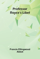 Professor Royce's Libel 9362510561 Book Cover