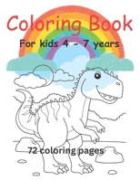 Animal Coloring Book: For Kids Ages 4-7, 72 pages with Animal names B0C9SK191D Book Cover