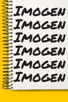 Name Imogen A beautiful personalized: Lined Notebook / Journal Gift, Notebook for Imogen,120 Pages, 6 x 9 inches, Gift For Imogen, Personal Diary, Imogen, Personalized Journal, Family Notebook, Custom 1677054433 Book Cover