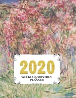 2020 Weekly & Monthly Planner: Planner And Journal Organizer 2020 | Planner Calendar 2020 1660538130 Book Cover