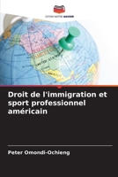 Droit de l'immigration et sport professionnel américain 6207366468 Book Cover