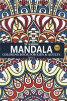 Mandala Coloring Book For Kids & Adults Volume 2 1320542611 Book Cover