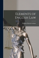 Elements of English Law 1016169043 Book Cover