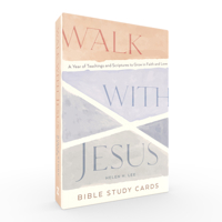 Walk with Jesus Bible Study Cards: A Year of Teachings and Scriptures to Grow in Faith and Love (A 52-Week Devotional Gift for Christian Women) (With Jesus Readings) B0GPB53M7N Book Cover