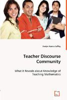 Teacher Discourse Community 3836488469 Book Cover