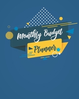 Monthly Budget Planner: Expense tracker bill organizer notebook to manage personal finance (140 pages 8 x 10'') Finance Journal planning workbook 1671252896 Book Cover