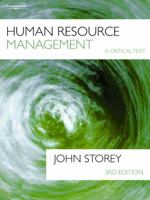 Human Resources Management: A Critical Text, 3e: A Critical Text 1844806154 Book Cover