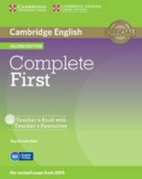 Complete First Teacher's Book with Teacher's Resources CD-ROM 0521698286 Book Cover