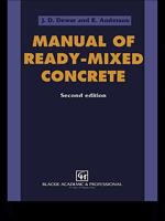 Manual of Ready Mixed Concrete 0751400793 Book Cover