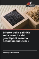 Effetto della salinità sulla crescita dei genotipi di sesamo Sesamum Indicum L 620483360X Book Cover