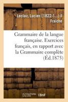 Grammaire de la langue française, ramenée aux principes les plus simples 2019320525 Book Cover