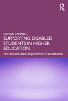 Supporting Disabled Students in Higher Education: The Reasonable Adjustments Handbook 1032122927 Book Cover