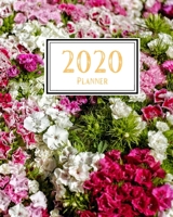 2020 Planner: Weekly and Monthly Planner Calendar Jan 1, 2020 to Dec 31, 2020: Monthly Goals Sheet 1654870021 Book Cover