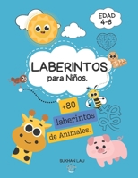 Laberintos para niños: +50 curiosidades de los animales (Spanish Edition) B0GT56CK9G Book Cover