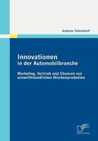 Innovationen in Der Automobilbranche 3836689812 Book Cover