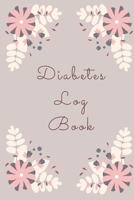 Diabetes Log Book: Weekly Diabetes Record for Blood Sugar, Insuline Dose, Carb Grams and Activity Notes Daily 1-Year Glucose Tracker Diabetes Journal Violet Flowers Edition (54 Pages, 6 x 9) 1706023693 Book Cover