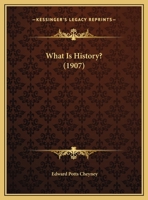 What Is History? 1376889714 Book Cover