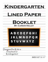 Kindergarten Lined Paper Booklet 1953929001 Book Cover