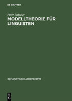 Modelltheorie Fur Linguisten 3484500662 Book Cover