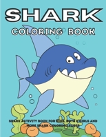 Shark coloring books: Cute and Cool Sharks coloring pages null Book Cover
