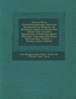 Exuviae Sacrae Constantinopolitanae: Fasciculus Documentorum Minorum Ad Byzantina Lipsana in Occidentem Saeculo Xiiie Translata Spectantium & Historia 1293683272 Book Cover