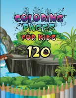 Coloring Pages for Kids : 120 Draw Without Colors 1651840008 Book Cover