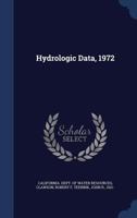 Hydrologic Data, 1972 1340086743 Book Cover