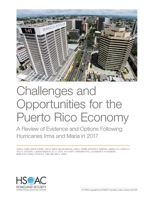 Challenges and Opportunities for the Puerto Rico Economy : A Review of Evidence and Options Following Hurricanes Irma and Maria In 2017 1977403255 Book Cover