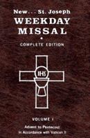 New Saint Joseph Weekday Missal: Advent to Pentecost / 920-09 0899429203 Book Cover