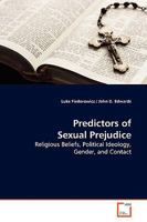 Predictors of Sexual Prejudice: Religious Beliefs, Political Ideology, Gender, and Contact 3639157575 Book Cover