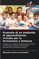 Proposta di un ambiente di apprendimento virtuale per la formazione a distanza (Italian Edition) 6207542908 Book Cover